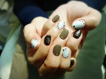 ロータス Lotus/金箔ネイル