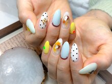 グランディール(Grandir)/春ネイル