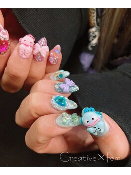 クリエイティブバイフェム(Creative×fem)/オーダーネイル