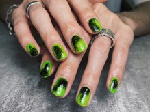 オムネイル 渋谷(HOMME NAIL)/マーブルネイル ¥6.600