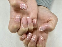 シェルネイル(shell nail)/リボンネイル