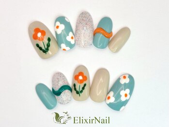 エリクサーネイル 渋谷(Elixir Nail)/定額bカジュアル/クーポン使用