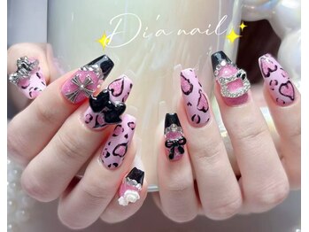 ディアネイルサロン 池袋(Di’a)の写真/《イベントネイルや、ゴテゴテネイルも当店にお任せください♪》自分史上、オシャレでキュートな指先に！