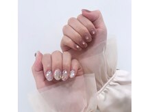 アインネイル(Aing nail)/ガーリーネイル　MOMO施術