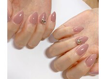 ダリア 大宮店(DAHLIA)/ピンクワンカラーネイル