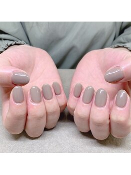 プライズアイリス アイラッシュ 池袋東口店(prize Iris eyelash)/グレージュネイル【池袋】