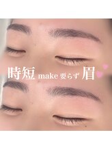 フィーノ(fino.)/メイクなし眉♪