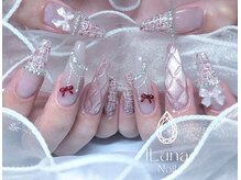 パーツをのせても綺麗なフォルムで可愛くさせて頂きます！＊