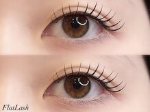 amii. 福岡博多店【まつ毛パーマ・パリジェンヌ・マツエク・LED・眉毛専門店】/フラットラッシュ
