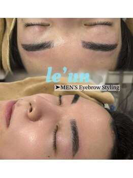 ルアン 六本木店/メンズ美眉毛スタイリング