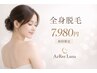 限定20名様特別キャンペーン《ご新規様脱毛》★女性全身脱毛¥13000→¥7980