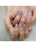 【大きいパーツor埋め尽くし付】ハンドジェルネイル¥9,500