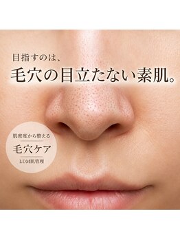リサプリ(Re: Supple)の写真/目指すのは、毛穴の目立たない素肌。開き毛穴・黒ずみ毛穴・たるみ毛穴に。
