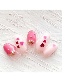 ネイルサロン アリイ(Alii)/２月定額デザイン