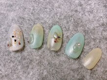 ネイルサロンアンドスクール アイビー(IVY)/シャーベットグラデ