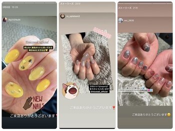 ナイスネイル 自由が丘店/お客様Instagram