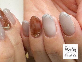 パスリー ネイルアンドケア(Parsley Nail&Care)/べっ甲アート
