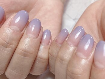 シキナ(shikina)/梅雨　パープル　グラデーション