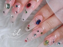 イル 神戸店/宝石ネイル