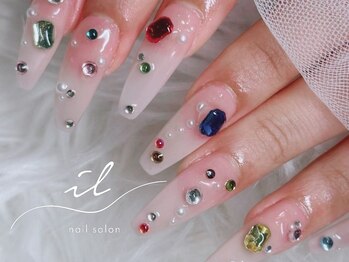 イル 神戸店/宝石ネイル