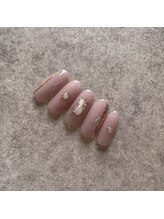 フラワーネイル 小山店(Fleur nail)/キラキラシェルネイル