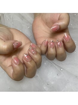エスラウンジネイル(S LOUNGE NAIL)/大人気チークネイル