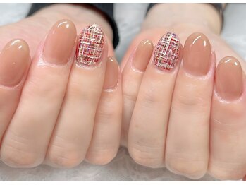 ディアリーネイル(Dearly Nail)/ツイードネイル