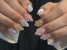 シェリーラメール 原宿店(cherie la mer)/リボンネイル