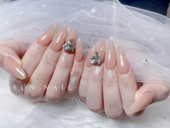 サン ネイル(SUN nail)/チップxワンカラー