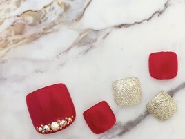 ビジューシンプル×フット