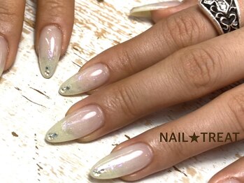 ネイルトリート 茨木駅前店(NAIL TREAT)/シンプルワンカラー