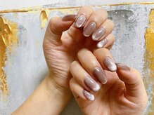 モグネイル(Mogunail)/マグネットネイル秋ネイル