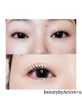 ビューティー バイ アクティブ プラス ユー(beauty by Active +u)/☆まつ毛パーマ☆