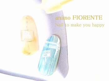 アニモ フィオレンテ せんげん台西口店(animo FIORENTE)/【定額ネイル】左¥600右¥550