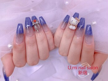 ユミ(U mi)/チップ長さ出し》2本プチアート