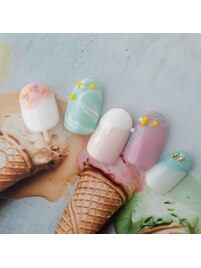 アイスキャンディネイル