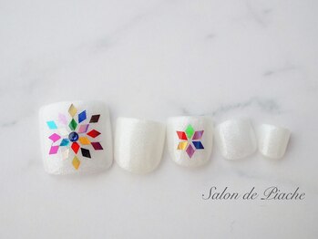 ピアシェ(Piache)/フットケア付きジェル¥8900