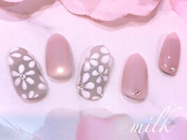 手書きフラワー