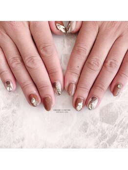 チュチュアチュチュ(chuchu a chuchu)/terracotta brown × nuance