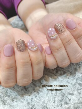 プライベート ネイルサロン マーマ(murmur)/ドットネイル
