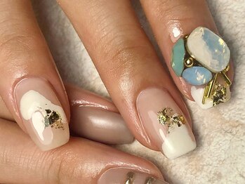 オーラリー ネイル アート メゾン(ORRERY nail art maison)/ハンド / ビジュー