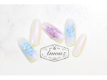 アモウズ(Amouz)/定額【テーマ:梅雨ネイル】3