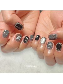 ブラックフラッシュ×シルバー