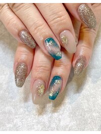 【パラジェル】ニュアンスネイル