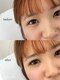 エムドットアイサロン(M. eye salon)の写真/【自まつ毛が少ない方・目力が欲しい方に◎】フラットラッシュでお顔の印象を華やかに☆