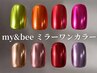 【snsで話題メーカー】ネオンミラーワンカラー　6980円