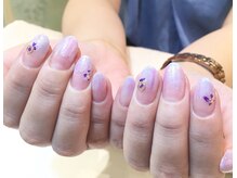 ネイルズ ララ(nails Lala)/紫陽花ネイル