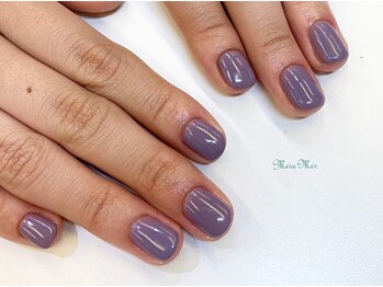 メールメール 和光市本店(MereMer)/くすみパープル ワンカラー