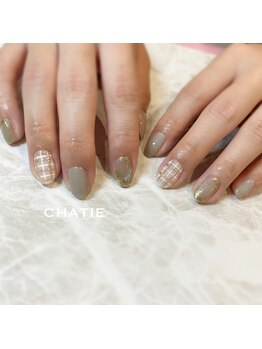 チェックネイル