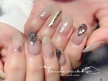 トゥーシェネイルズ(Touche'nails)/キラキラネイル